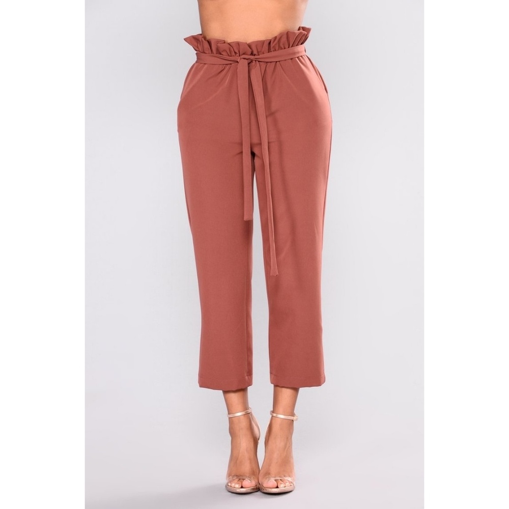 NWOT PLUS SIZE 3x Fashion Nova Mauve Pants